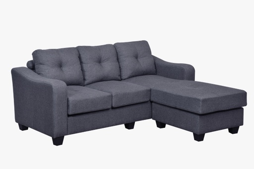 SOFA SET L DENALI BLACK
